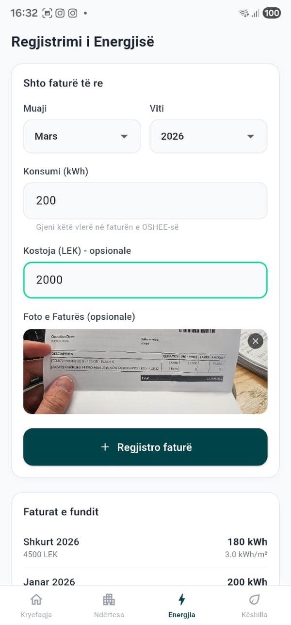 EnerSkor Profili i Ndërtesës